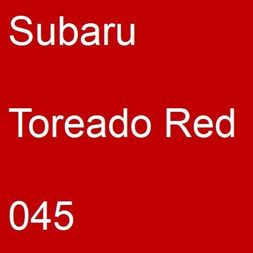 Subaru, Toreado Red, 045.